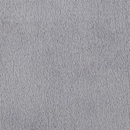 Shannon Minky Solid Cuddle 3 Steel, Fabric by the Yard