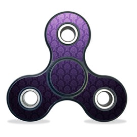 MightySkins Vinyl Decal Skin Compatible with Fidget Spinner – Antique Purple | Protective Sticker for Three-Bladed Fydget Toy | Easy to Apply Cover | Low Grip Adhesive Removes Clean