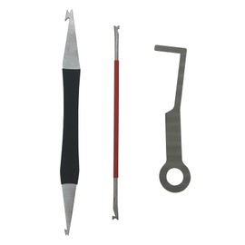 TUOREN 3Pcs Wind Instrument Repair Tools Include Saxophone Leveling Rings Pad Double Head Woodwind Spring Hook Tool for Sax Clarinet Oboe Flute Piccolo