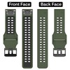 Miimall Compatible for Garmin Fenix 7X/6X/5X Bands, 26mm Width Soft