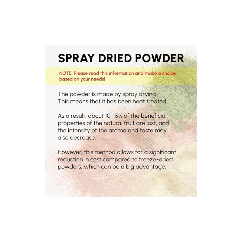 Orange Powder 8 oz, Natural Orange Juice Powder for Baking,