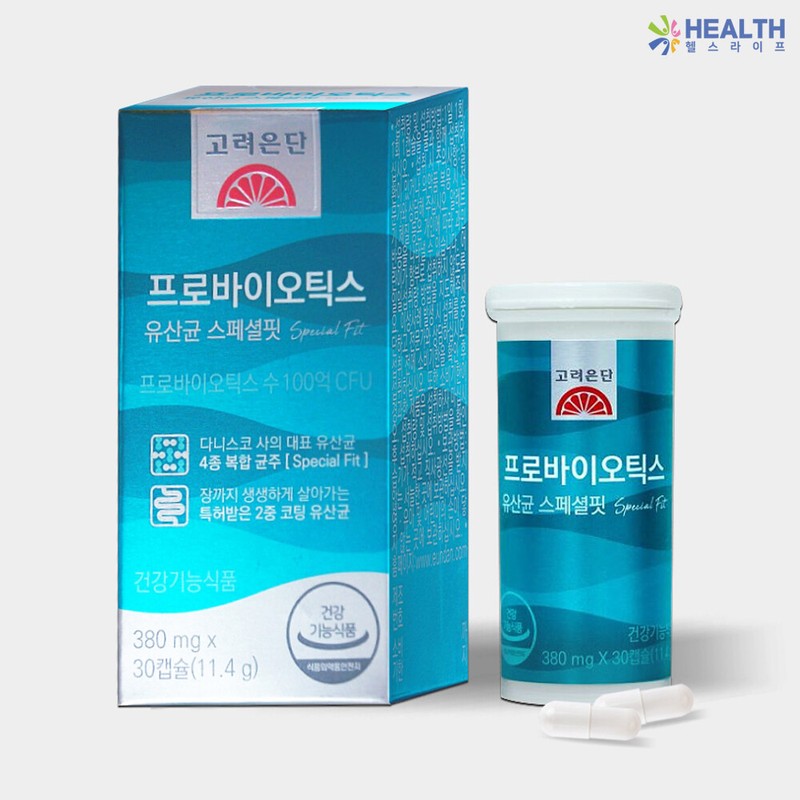 Goryeo Eundan Korea Eundan Probiotics Lactobacillus Special Fit 380mg x