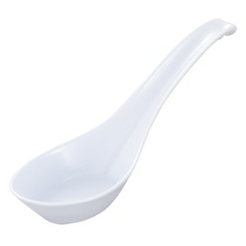 Emporio Tech C – 77 Melamine Chinese Soup Spoon Small, DX White c77 W