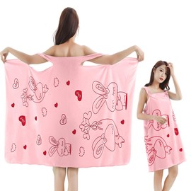 MYSOLA Toallas de Baño Grandes para Cuerpo,Toallas de Baño de Alta Calidad,Toallas de Baño Super Absorbente y Secado Rápido,Toallas de Ducha Bata de Hotel Familiar,Sauna, Piscina de Playa. (Rosa)