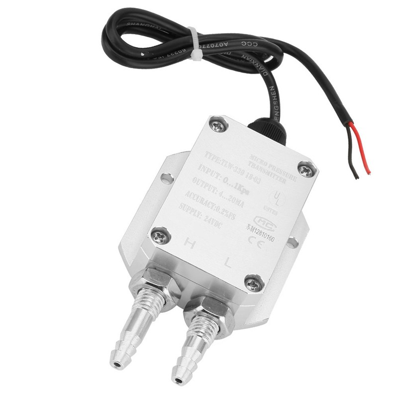 4-20mA Pressure Difference Transmitter Micro Pressure Differential Sensor(0~1Kpa)