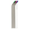 14 Inch Stainless Steel Straws, 4pcs Ultra Long Reusable 0.32"