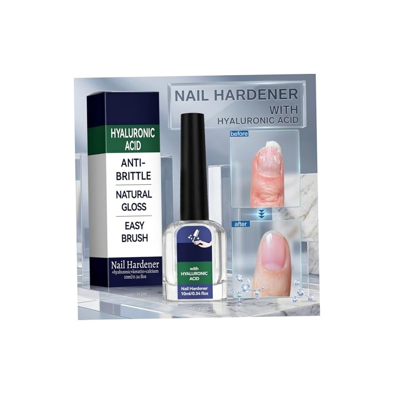 Endurecedor de uñas con ácido hialurónico - 10 ml de
