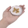 sourcing map 12pcs 12mm Precision Solid Brass Bearing Balls for