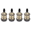 6 Pcs Lamp Holder Metal E26 E27 Screw Retro Lighting