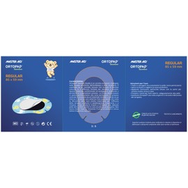 MASTER AID Ortopad Buddy Regular - Cerotti Colorati Oculari per Bambini - Cerotto Occlusore Occhio Bambini per il Trattamento di Occhio Pigro e Strabismo - 1 Confezione da 50 Pezzi - 8,5 x 5,9 cm