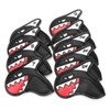 Scott Edward 10 Pcs Leather Golf Iron Head Covers Strong