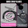 Syluris 4.2V Cordless Electric Scissors with LED Display, Rechargeable Cardboard