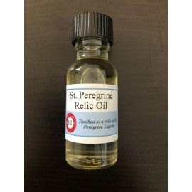 Saint Peregrine Holy Relic Oil (Devotional Oil Touched to Relic of St Peregrine)