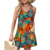Beach Dresses for Women 2025 Flowy V Neck Vacation Cute