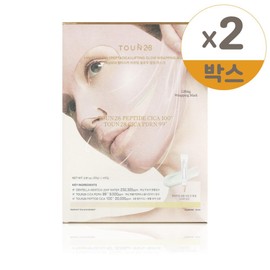 Tone 28 Haenam 404 Peptacica Lifting Glow Wrapping Mask 4 pieces, 2 packs / 톤28 해남404 펩타시카 리프팅 글로우 랩핑 마스크 4매입 2개