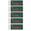 Faber-Castell Eraser/Rubber, 5 Radierer, 1