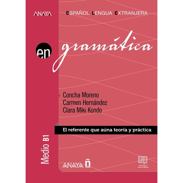 Gramática. Nivel medio B1 (Ed. 2022) (Anaya ELE EN)
