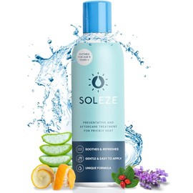 SOLEZE Prickly Heat Treatment Spray - Fights the Cause of Prickly Heat and Heat Rash Made of Natrual Ingredients 150ml