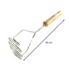 Fackelmann 521417 FCK521417 Potato Press with Wooden Handle 29 cm