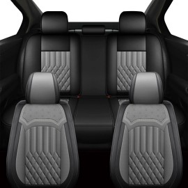 Unbranded Car 5 Seat Covers For Toyota 4Runner 2003-2024 PU Leather Front&Rear Accessories
