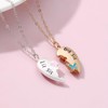 2PCS Adorable BFF Butterfly Necklaces, Big Sister Little Sister Friendship
