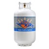 Flame King YSN-301 30 Pound Steel Propane Tank Cylinder with