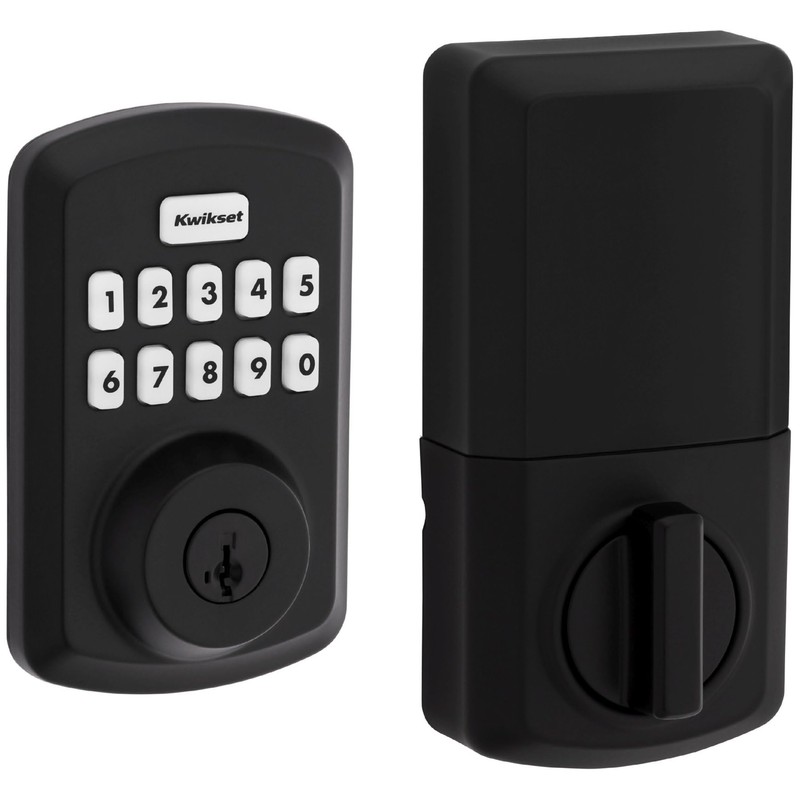 Kwikset 9250TRS-L03S Transitional Powerbolt 2 Electronic SmartCode Deadbolt SmartKey with
