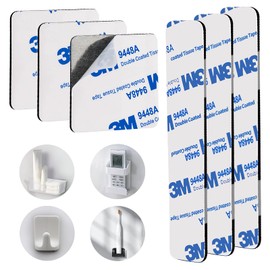 52 Pcs Double Sided Adhesive Pads, Two Sided AdhesiveTape,Double Sided Mounting Tape Heavy Duty for Walls,Hanging,Mirrors,Heavy Objects
