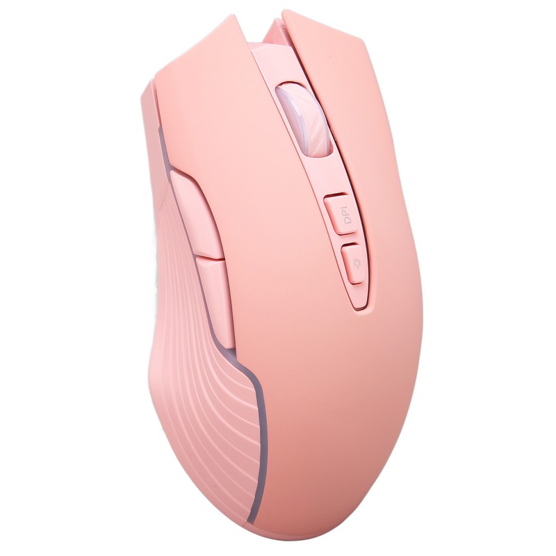 Wireless Mouse 2.4G Rechargeable USB RGB Professional Grade Optical Sensor