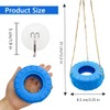 MAGNEECH Colours Hermit Crab Tire Swing,Suction Cup Hook Climbing Toy,Hermit