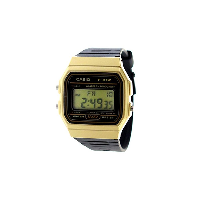 CASIO Quartz Digital Resin Strap Watch Unisex Wrist Watch F-91WM-9A