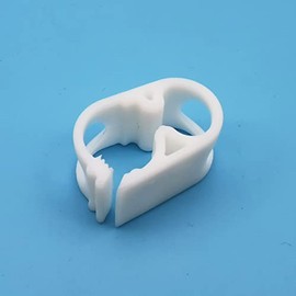 5PC 3-6mm/0.118''-0.236'' Heat Resistant Hose Clamps Plastic Polybutylene Terephthalate Small Tubing Clips Flow Control Shut Off Pinch Valve for Laboratory Industry