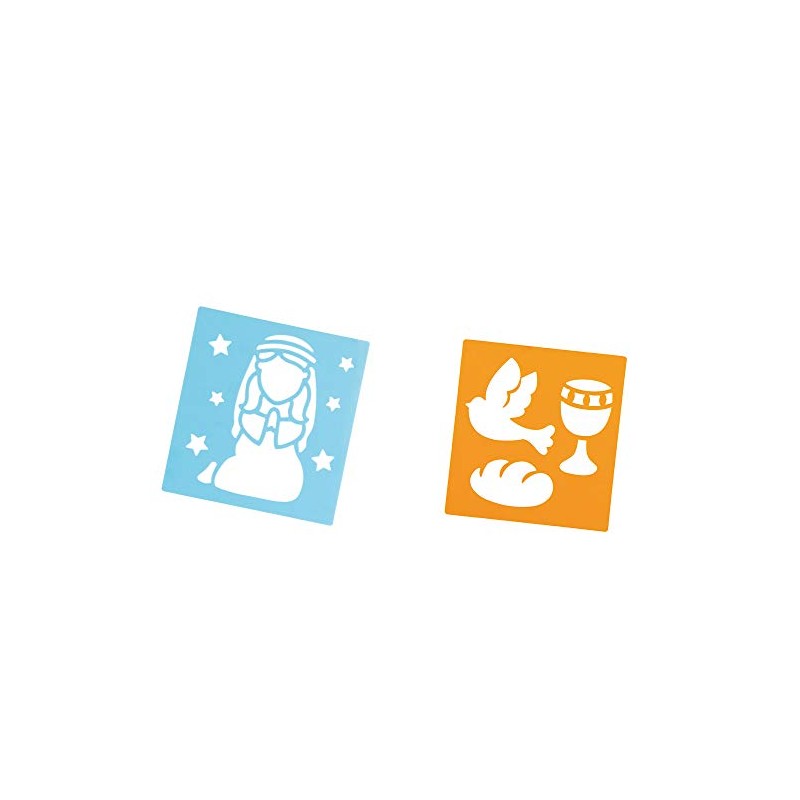 Baker Ross Holy Week Stencils - Pack of 6, Christian