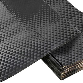 Rtcimoic Sound Deadening Mat, 80 mil (2 mm), Car Soundproofing Mat, Butyl Self-Adhesive Vibration Damping Pad for Car Doors, Roof, Trunk (10 Sq Ft)