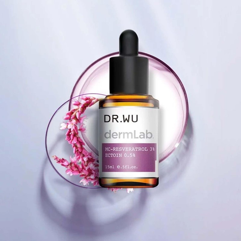 DR.WU Resveratrol Brightening Serum Mask, 4 pcs, Skin Whitening, Dullness,