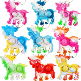 24 Packs Cow Bulk Mini Fidget Favors for Boys and Girls Birthday Holiday Party Favors and Classroom Students Rewards