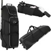 JMIANeodark 32-Inch Hockey Bag with Wheels, Large Ice Hockey Duffel