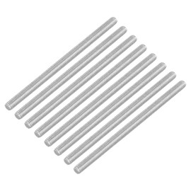 QUARKZMAN Pack of 16 Fully Threaded Spindles, M4 x 70 mm, 304 Stainless Steel, Right-Hand Thread, Threaded Rods, M4-0.7 Thread Pitch for Furniture and Machine Assembly