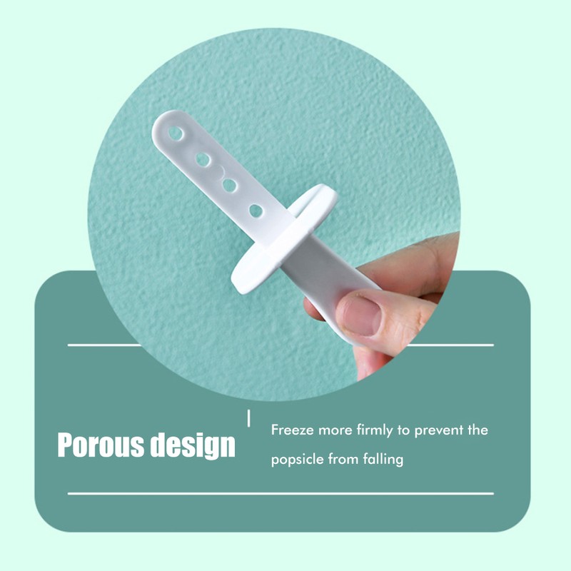 Collapsible Sicles Molds 6 Ice Makers Silicone Ice Molds Reusable