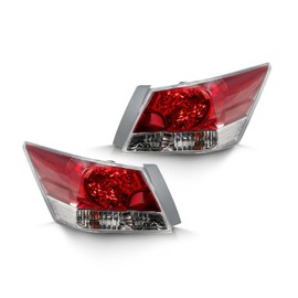 Aspaton Pair Tail Lights Assembly Compatible with Accord Sedan 2008-2012