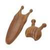 2pcs Nose Maasage Tool Reduce Stress Smoothing Surfaces Sandalwood Nose