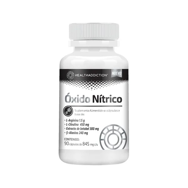 Óxido Nítrico Para Rendimiento Deportivo 90 Cápsulas