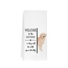 Funny Kitchen Hand Towels Dishcloths for Dog Mom Dad Labrador