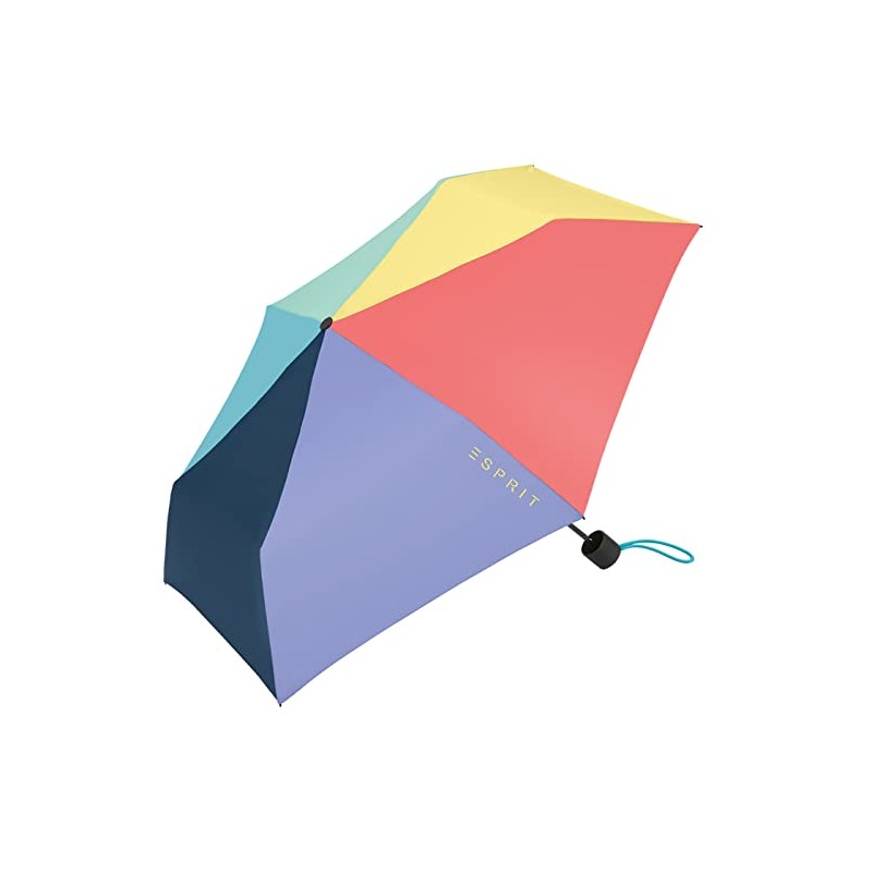Esprit Mini Pocket Umbrella Slimline FJ 2022, Multicolor Combination, Compact