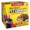 FITCRUNCH Protein Bars, Snack Size Value Pack, Gluten Free, Made