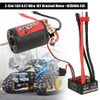 SURPASS 5-Slot 550 0.57 Wire 16T Brushed Motor +BCD80A ESC