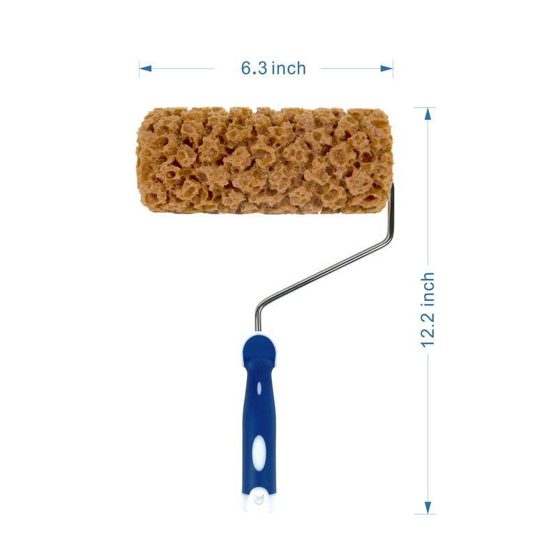 Hanroy Sponge Paint Roller Small 7" for Texture Painting Decorators