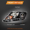 LBRST Headlight Assembly Fit 2010-2012 for Fusion Driver & Passenger