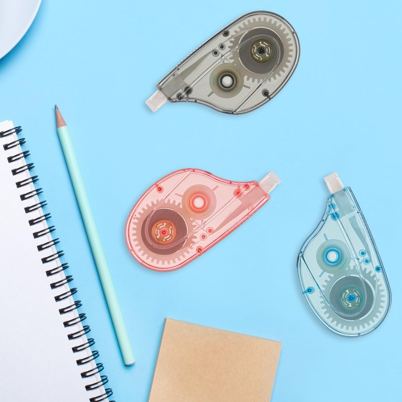 TELEXSUN Original Correction Tape, Easy-To-Use Anti Tear Tape, Lightweight and