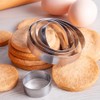 Round Cookie Cutter Set, Gtmkina 5 Pieces Stainless Steel Small